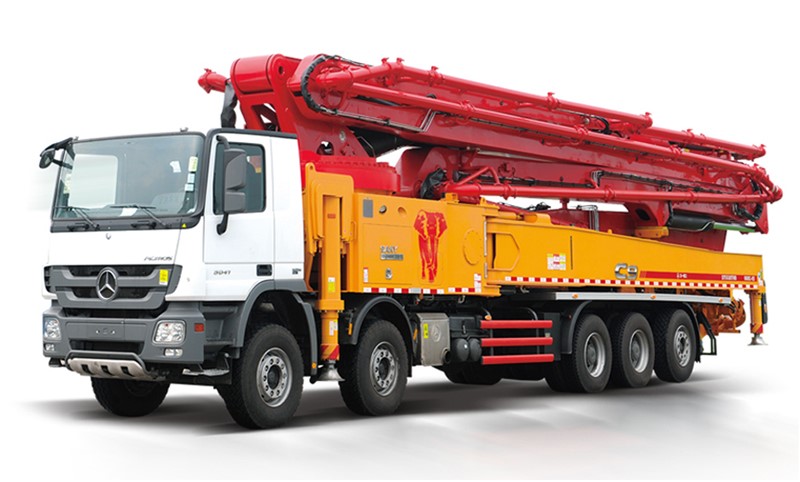 TRUCK mounted concrete pump